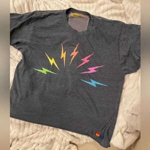 Aviator Nation boyfriend tee size large gently used